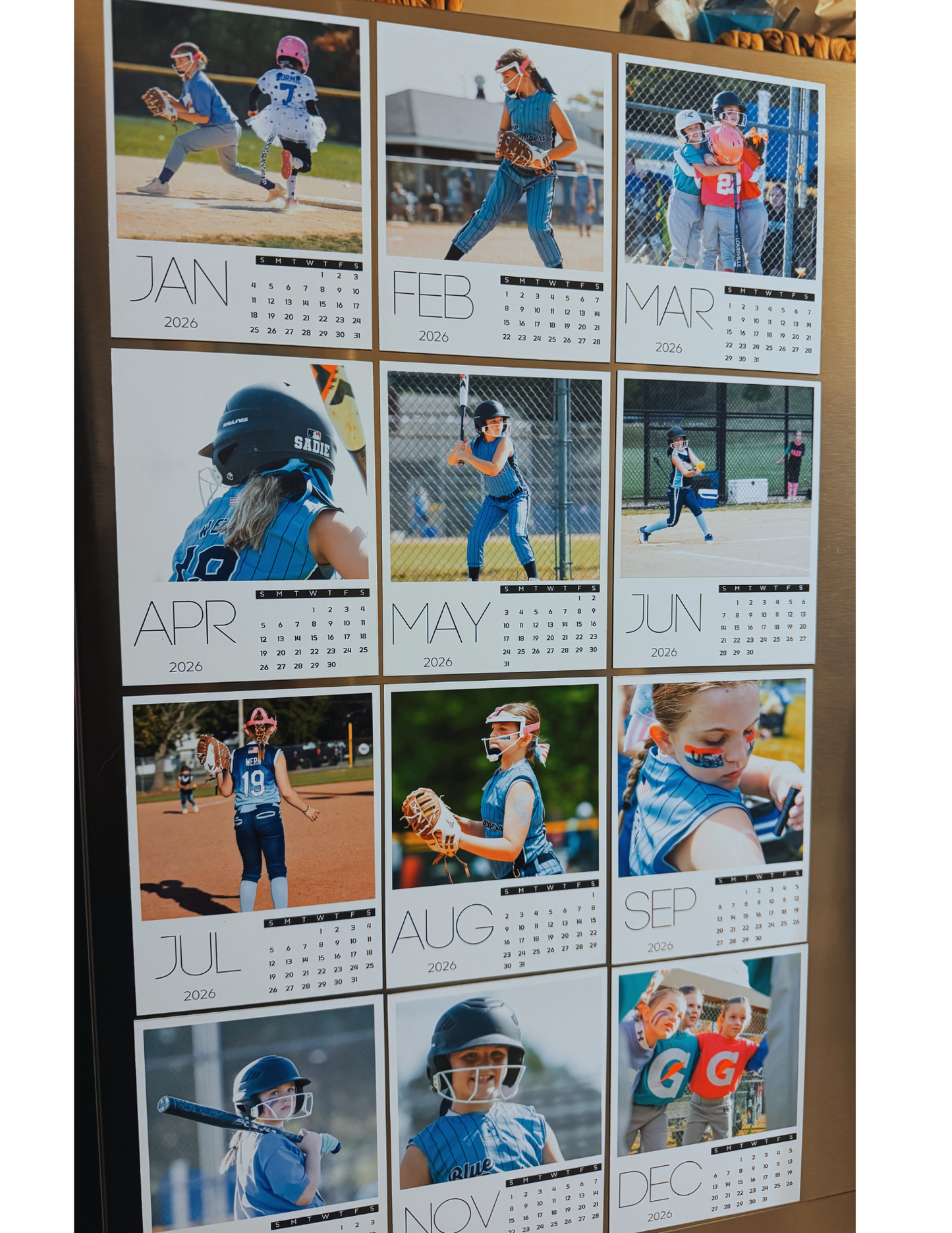 Flexible Calendar Magnets